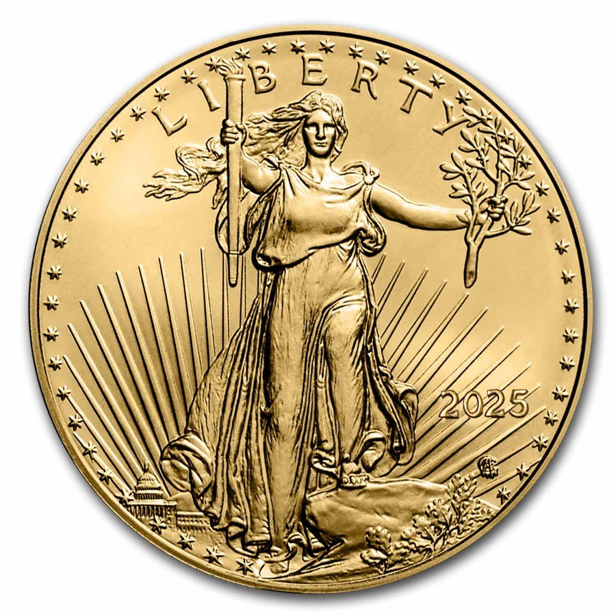 2024 Test 1oz American Gold Eagle Coin (BU)